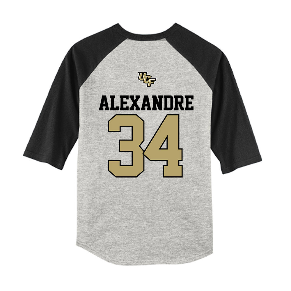 Central Florida - NCAA Softball : Kayla Alexandre - USA Raglan Youth Raglan T-Shirt-1