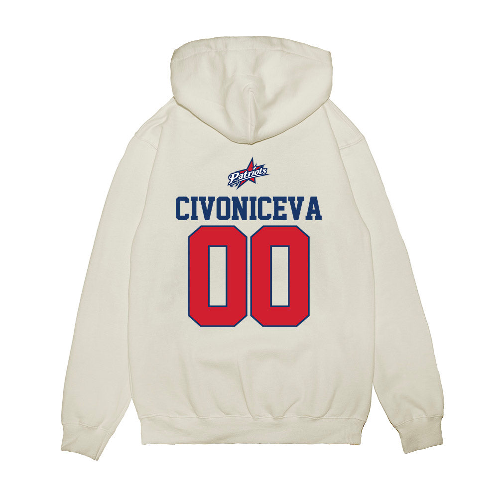 Francis Marion - NCAA Softball : Tallulah Civoniceva - USA Premium Hooded Sweatshirt-1