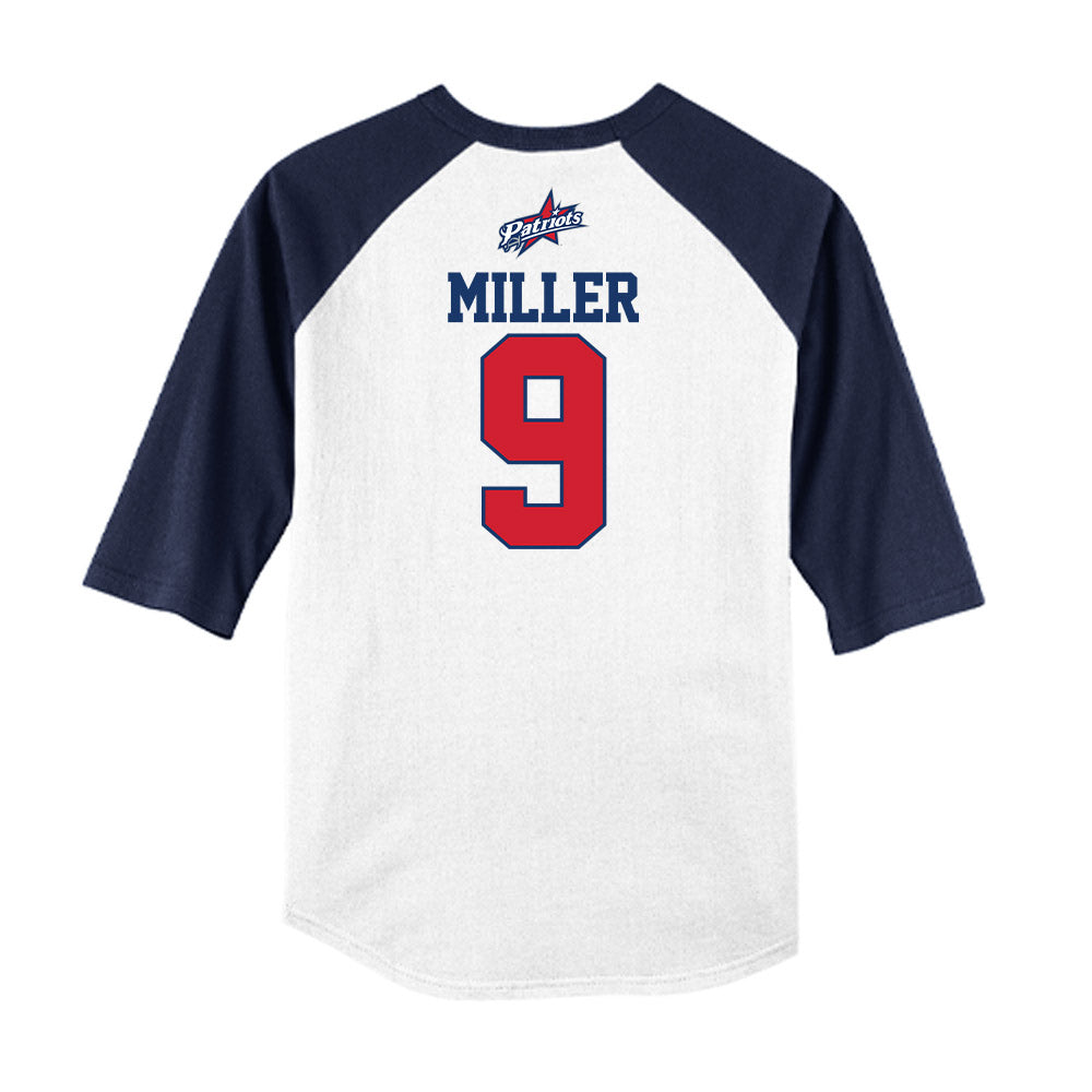 Francis Marion - NCAA Softball : Reese Miller - USA Raglan Shirt-1