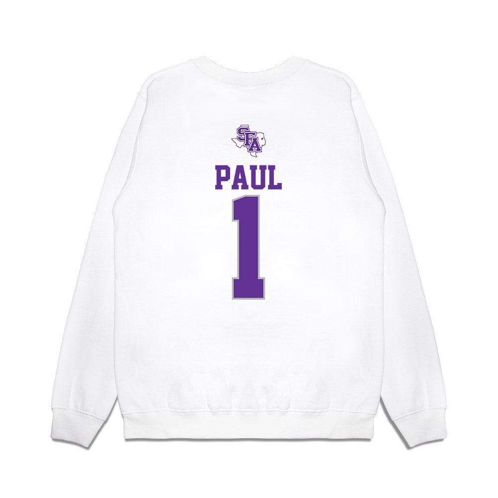 SFA - NCAA Softball : Kaylee Paul - USA Premium Crewneck Sweatshirt-1