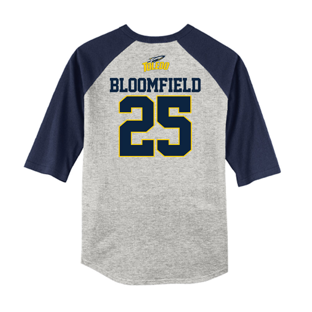 Toledo - NCAA Softball : Jenna Bloomfield - USA Raglan Shirt-1