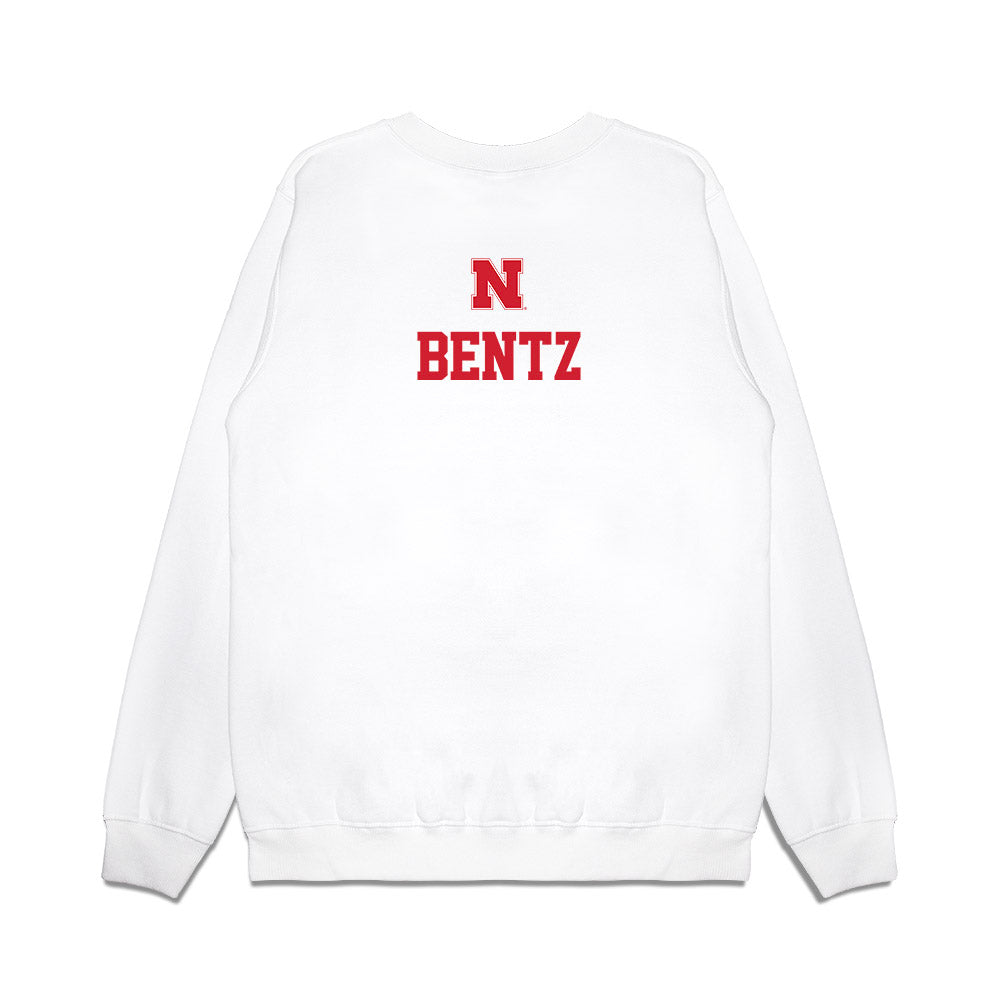 Nebraska - NCAA Softball : Cali Bentz - USA Premium Crewneck Sweatshirt-1
