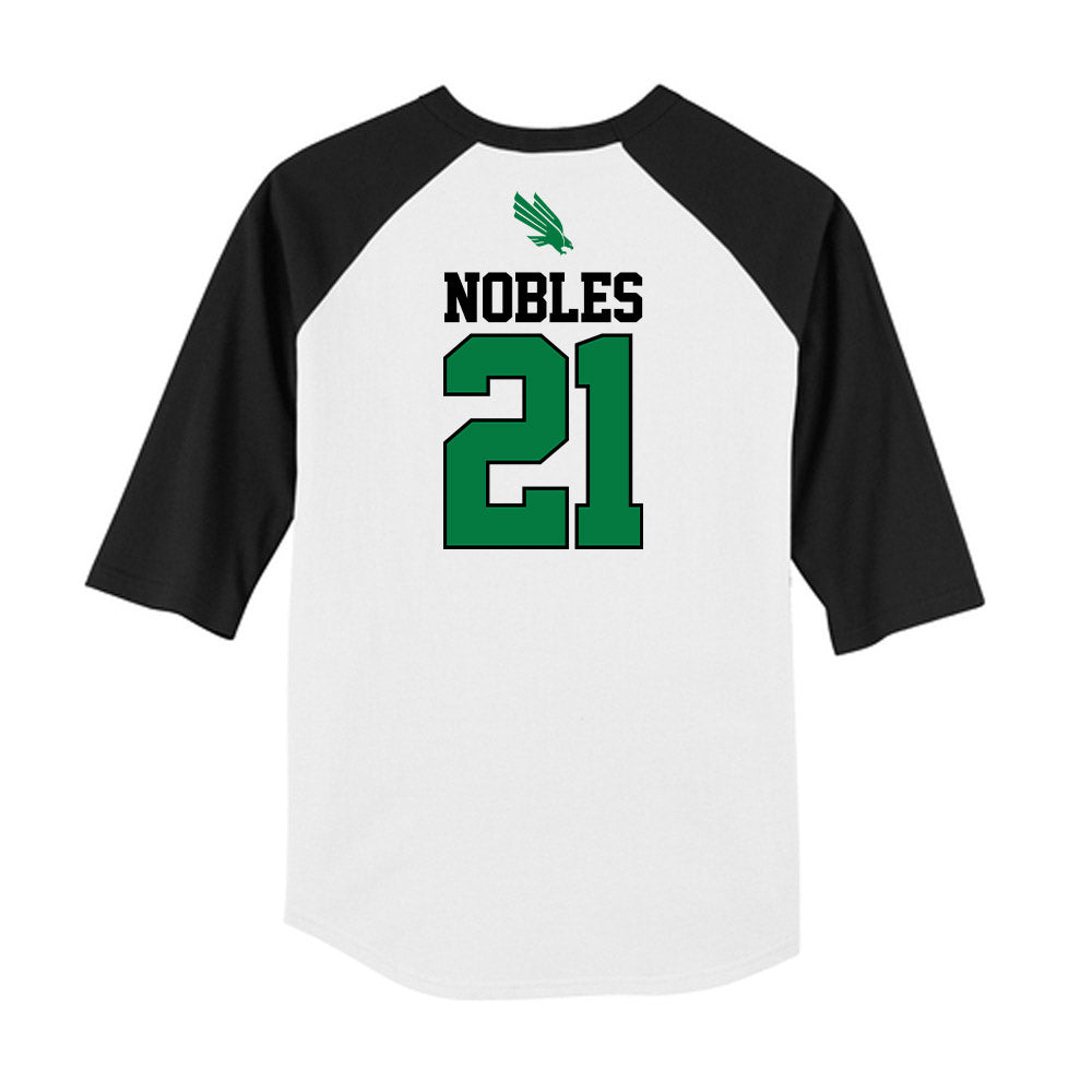 North Texas - NCAA Softball : Laila Nobles - USA Raglan Shirt-1