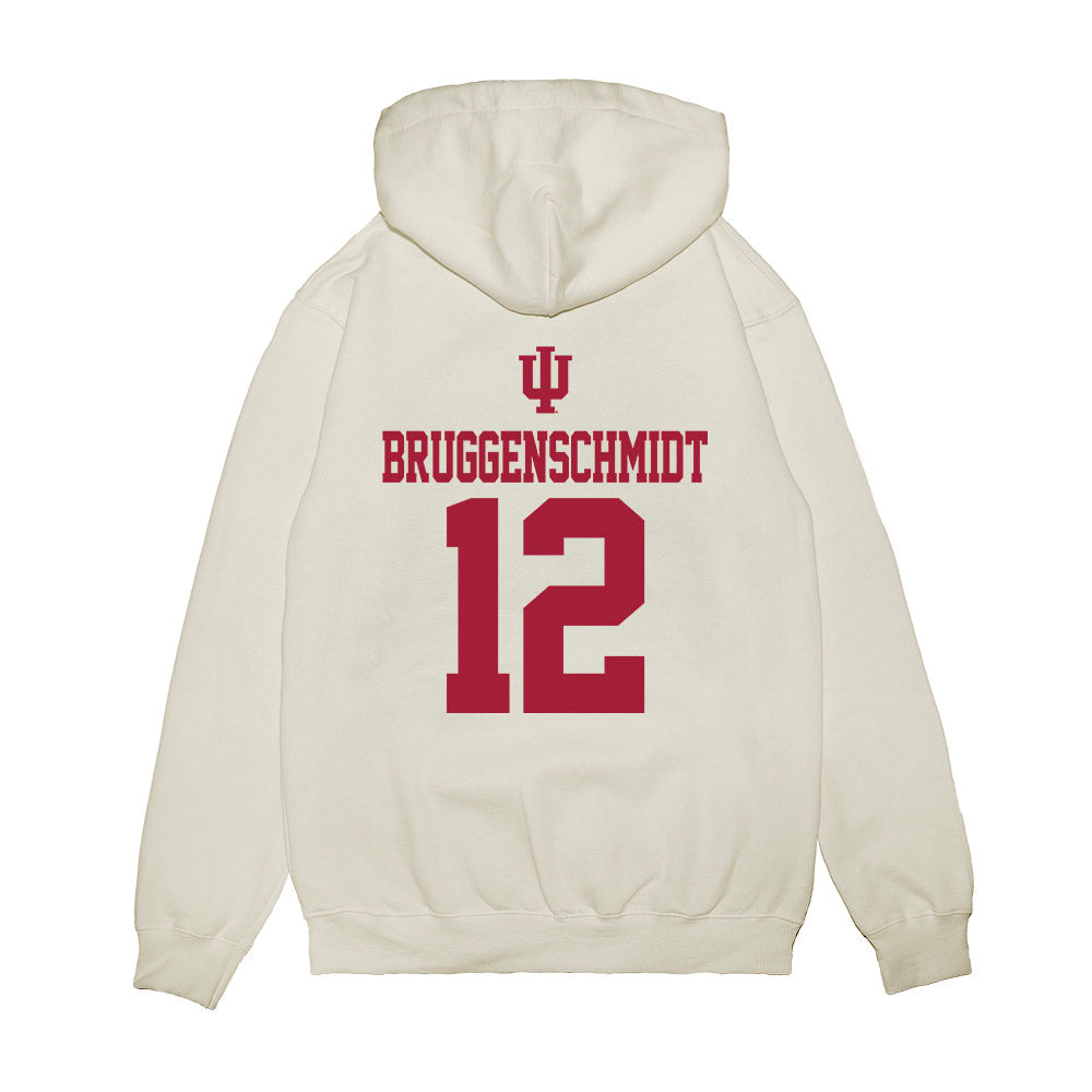 Indiana - NCAA Softball : Emma Bruggenschmidt - USA Premium Hooded Sweatshirt-1