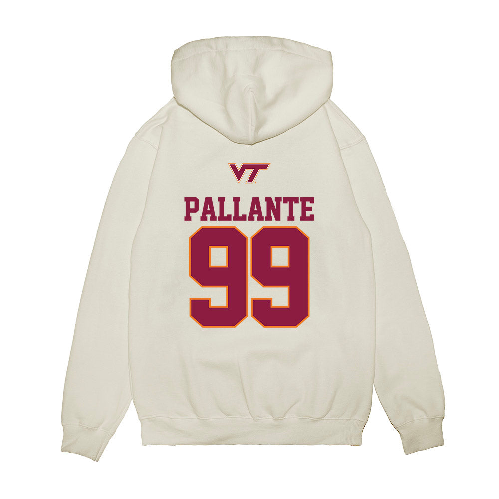 Virginia Tech - NCAA Softball : Lily Pallante - USA Premium Hooded Sweatshirt-1
