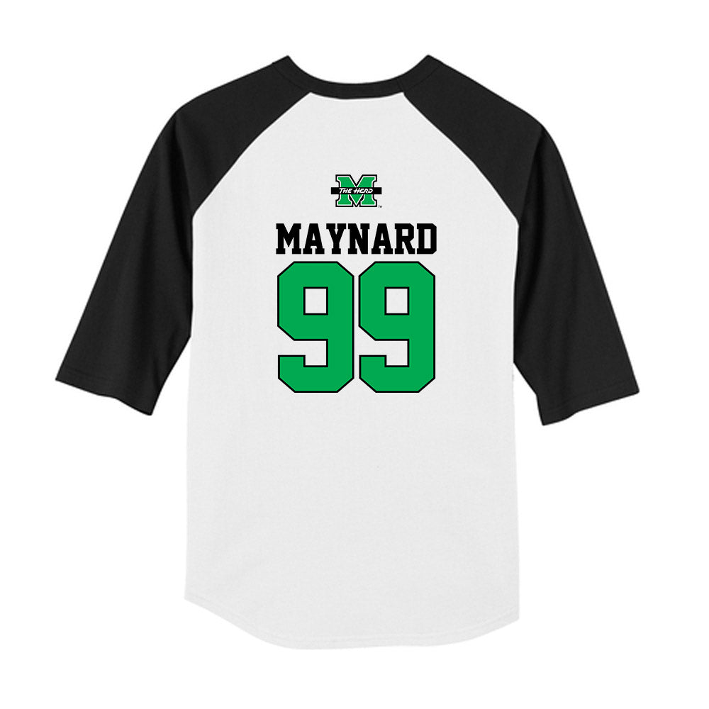 Marshall - NCAA Softball : Mackenzie Maynard - USA Youth Raglan T-Shirt-1