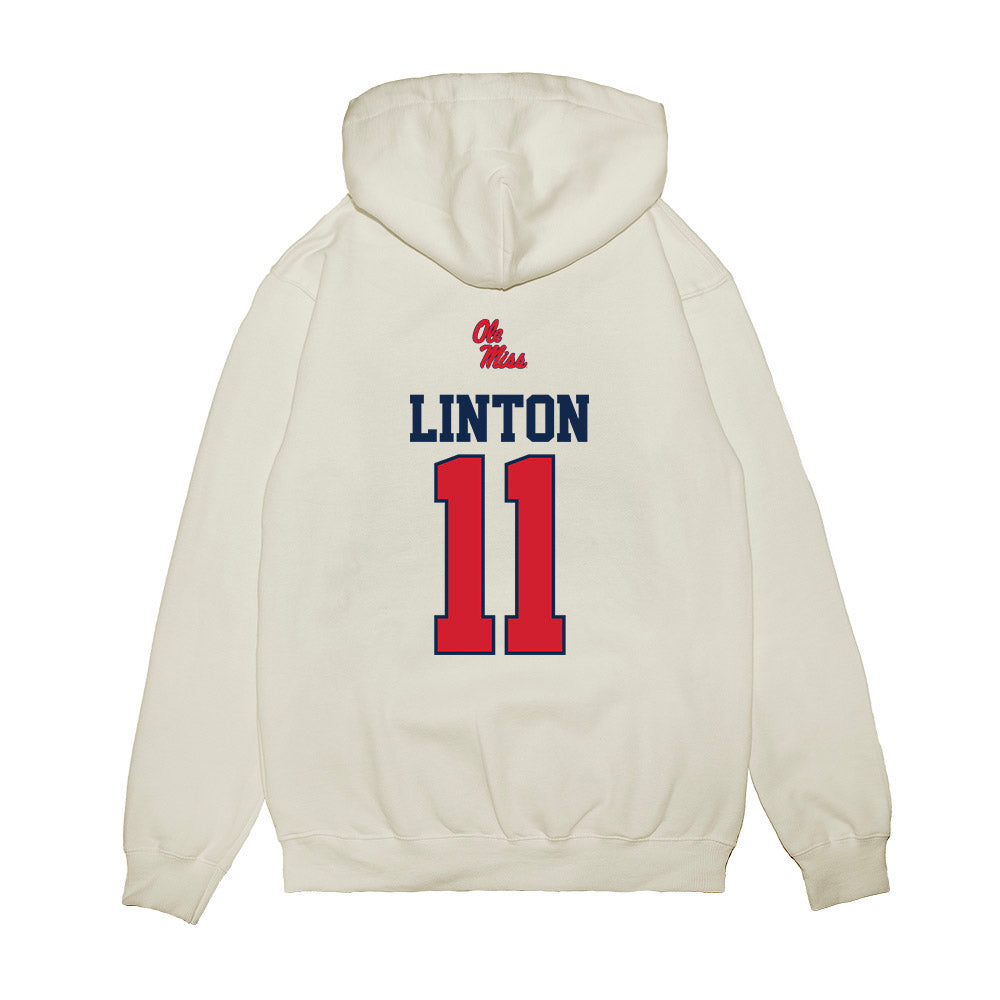 Ole Miss - NCAA Softball : Addi Linton - USA Premium Hooded Sweatshirt-1