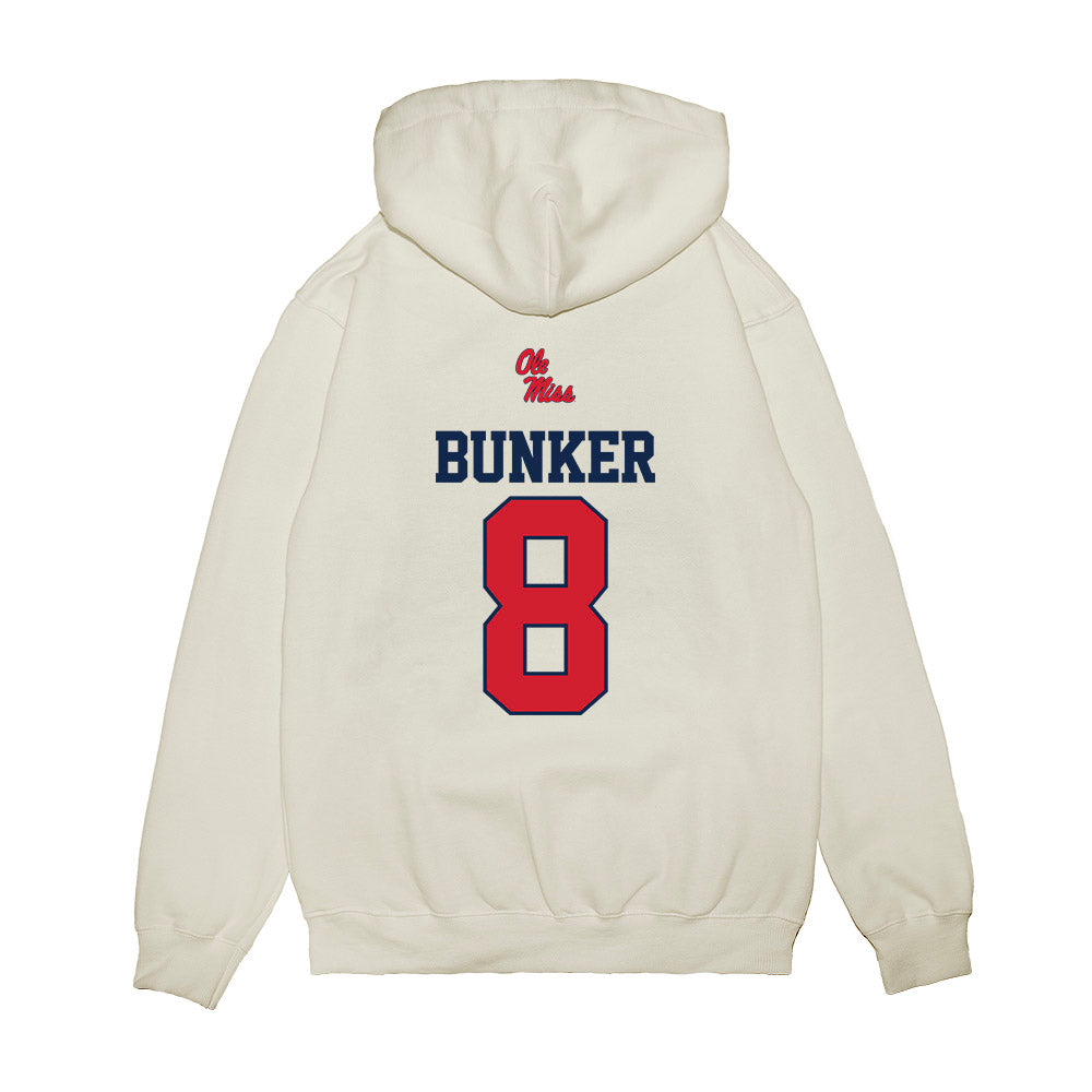 Ole Miss - NCAA Softball : Kennedy Bunker - USA Premium Hooded Sweatshirt-1