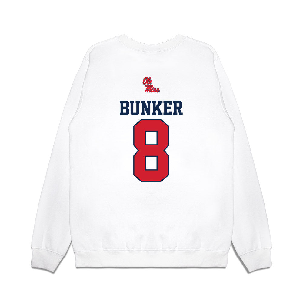 Ole Miss - NCAA Softball : Kennedy Bunker - USA Premium Crewneck Sweatshirt-1