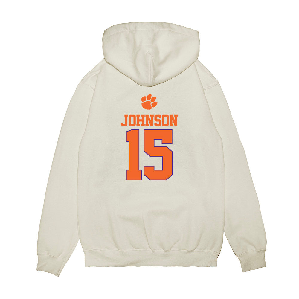 Clemson - NCAA Softball : Maddie Johnson - USA Premium Hooded Sweatshirt-1