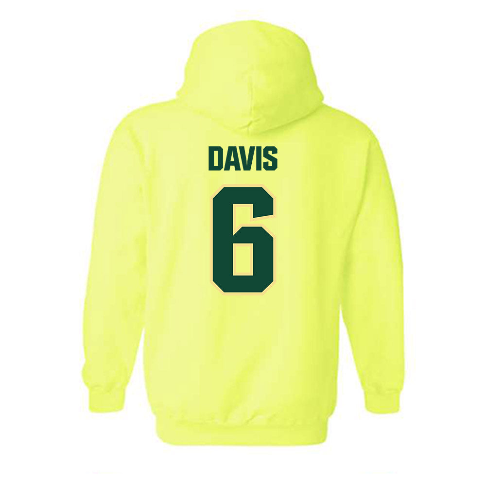 Cal Poly - NCAA Football : Dermaricus Davis - Classic Shersey Hooded Sweatshirt-1