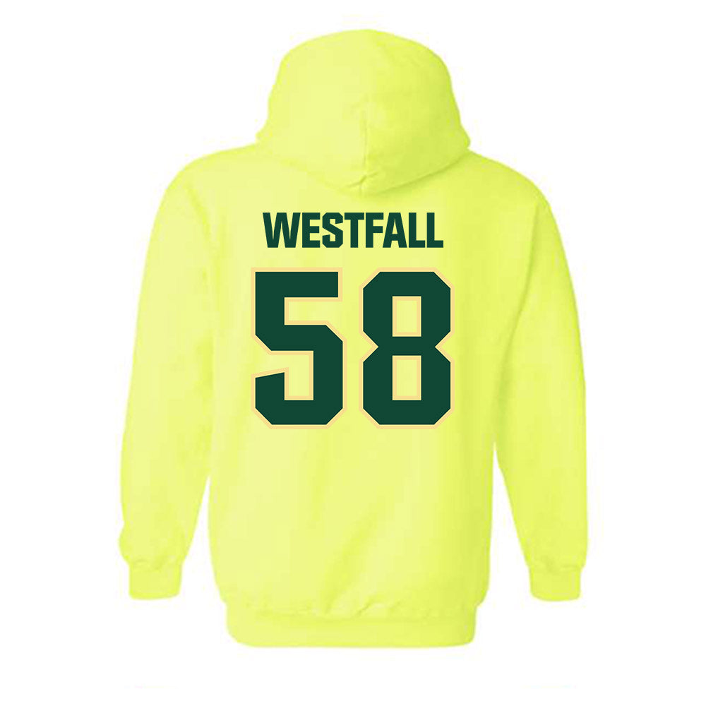 Cal Poly - NCAA Football : Luke Westfall - Classic Shersey Hooded Sweatshirt-1