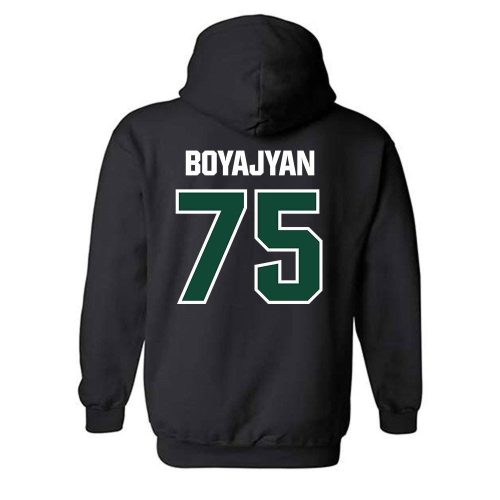 Cal Poly - NCAA Football : Davit Boyajyan - Classic Shersey Hooded Sweatshirt-1
