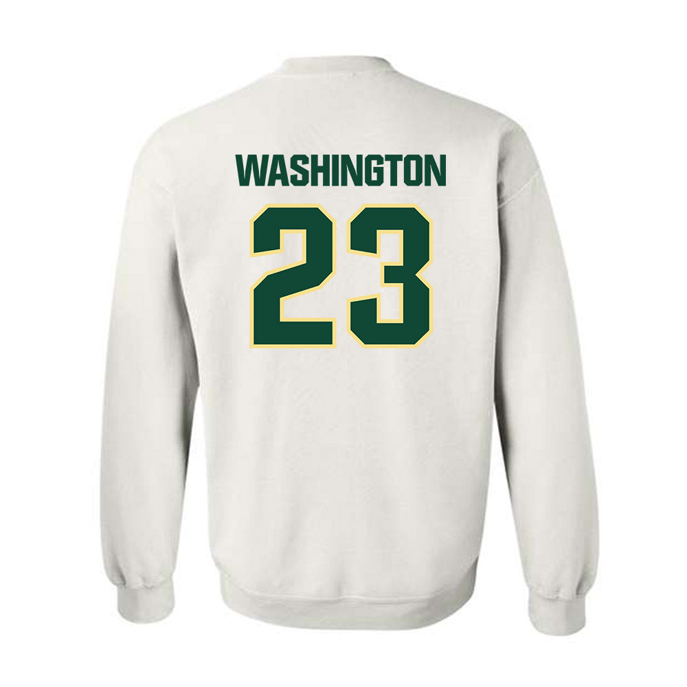 Cal Poly - NCAA Football : Tyrei Washington - Classic Shersey Crewneck Sweatshirt-1