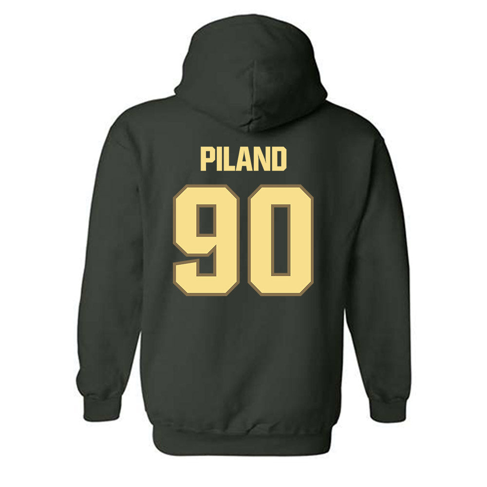 Cal Poly - NCAA Football : Bobby Piland - Classic Shersey Hooded Sweatshirt-1