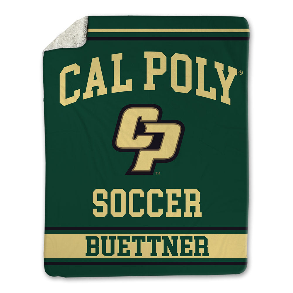 Cal Poly - NCAA Men's Soccer : Marlow Buettner - Blanket-0
