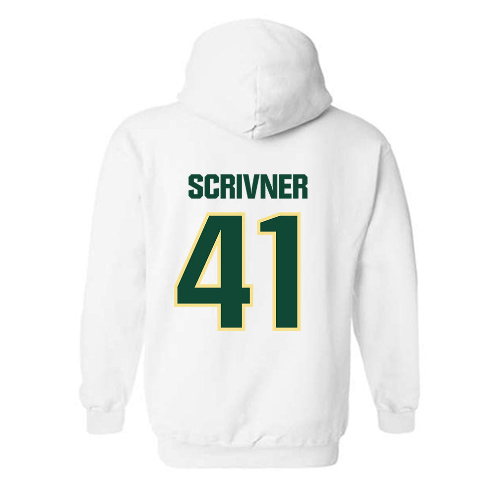 Cal Poly - NCAA Football : Dean Scrivner - Classic Shersey Hooded Sweatshirt-1