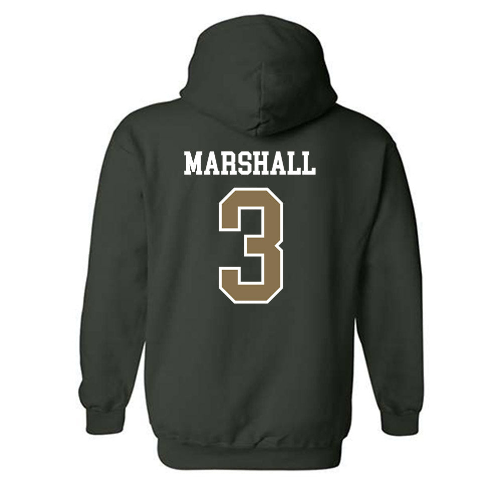Cal Poly - NCAA Football : Jadyn Marshall - Classic Shersey Hooded Sweatshirt-1