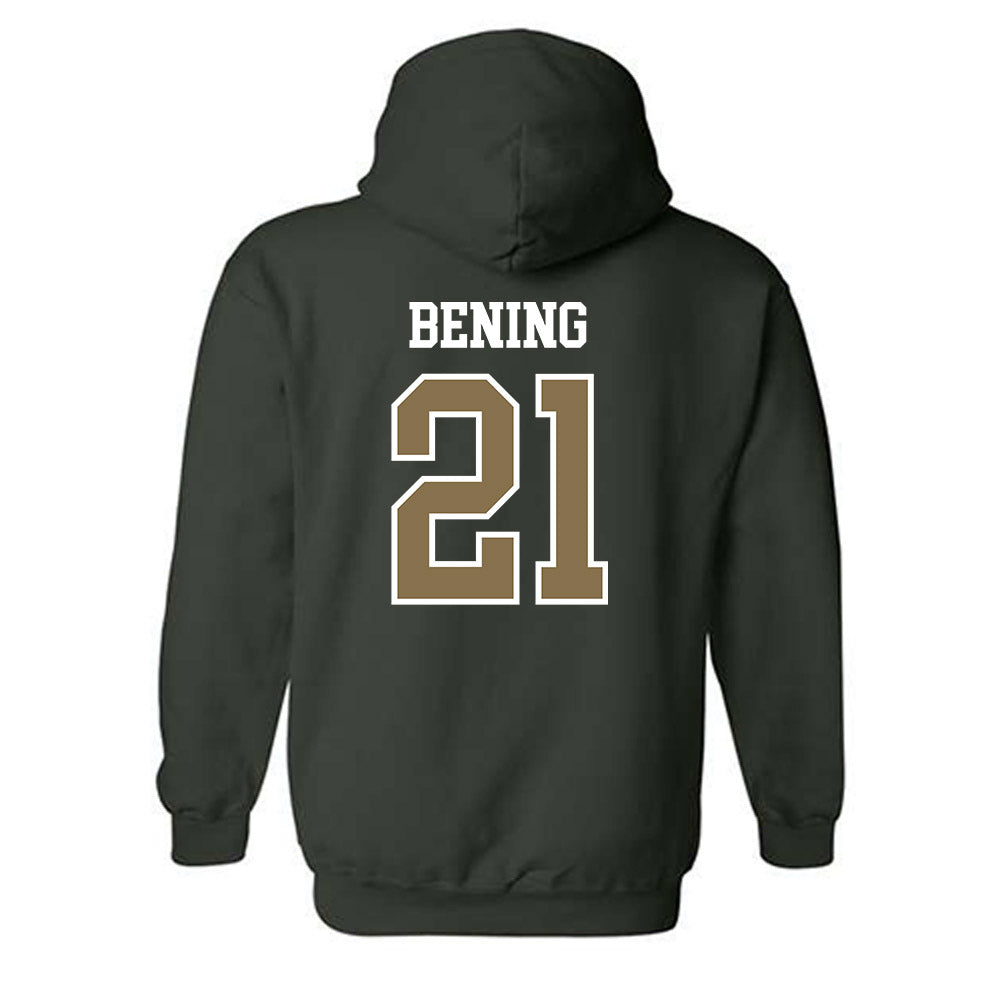 Cal Poly - NCAA Men's Soccer : Devin Bening - Classic Shersey Hooded Sweatshirt-1