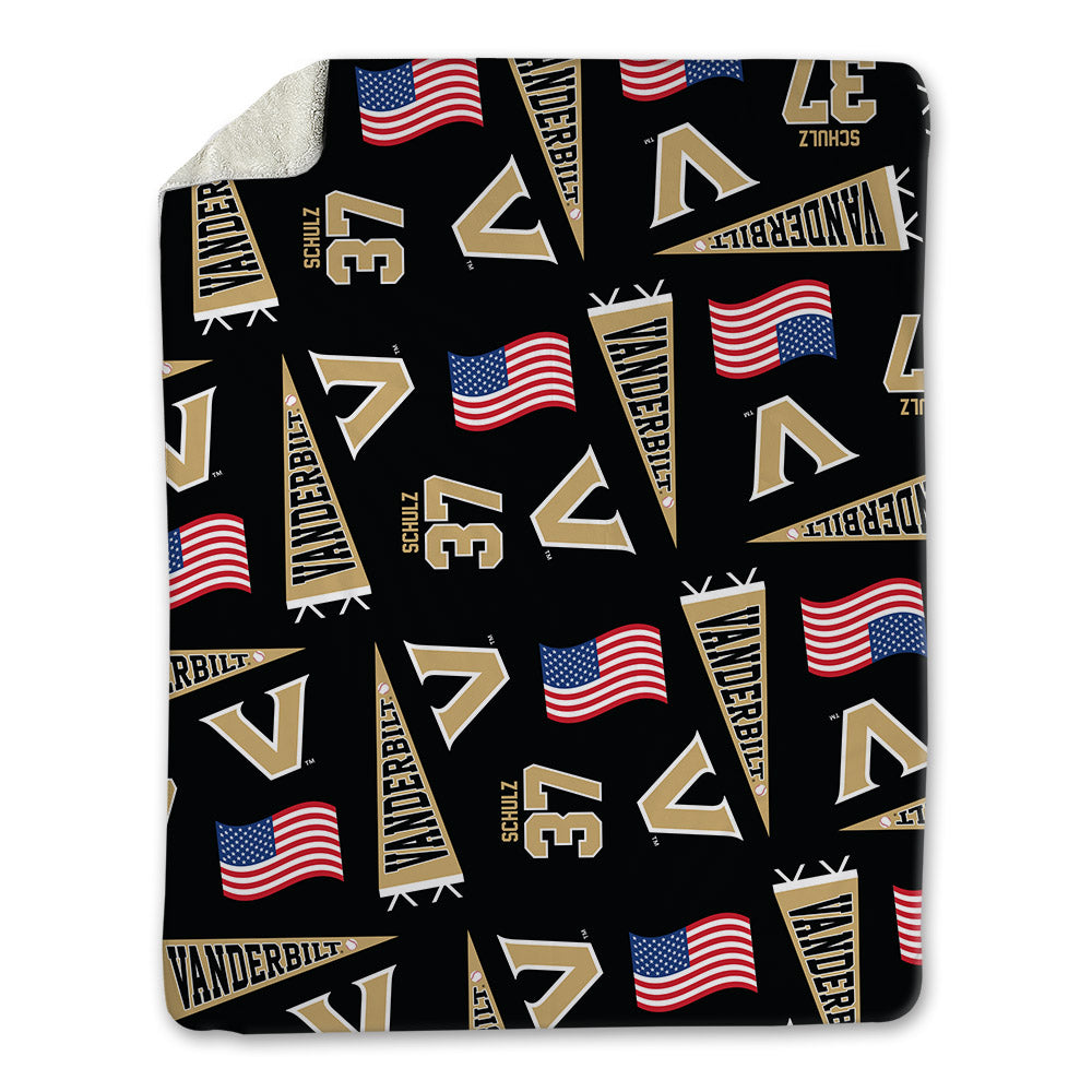 Vanderbilt - NCAA Baseball : Jakob Schulz - Blanket-0