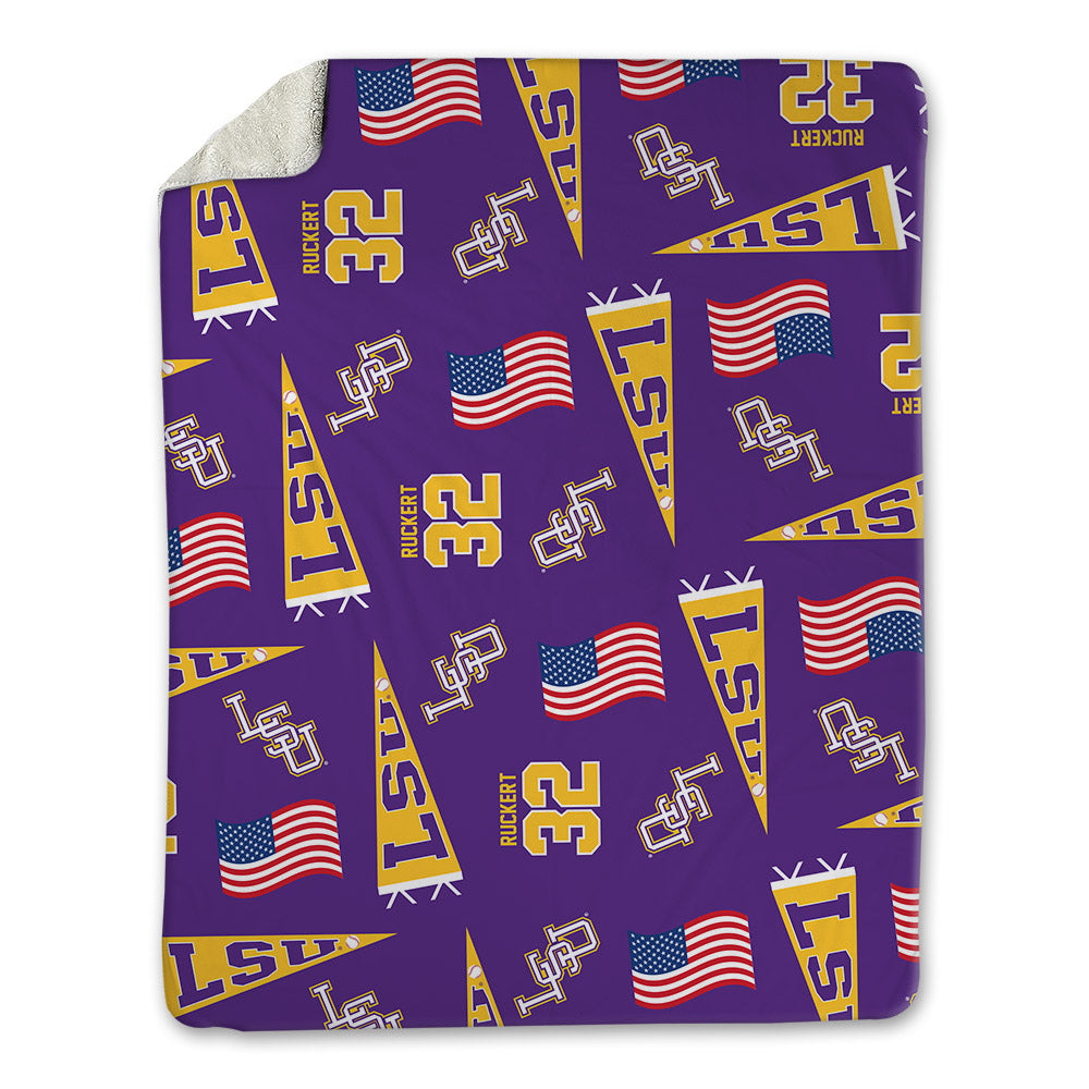 LSU - NCAA Baseball : Jack Ruckert - Blanket-0