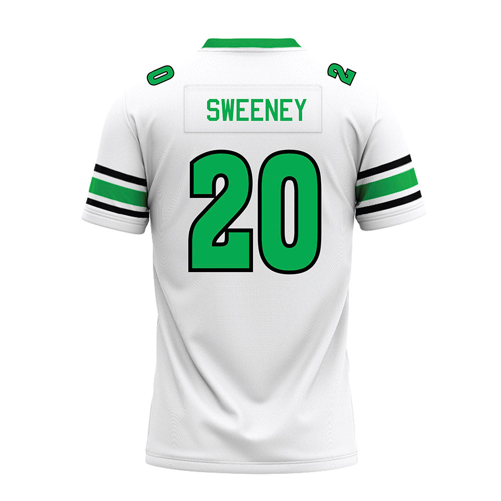 Marshall - NCAA Football : Owen Sweeney - White Premium Football Jersey-1