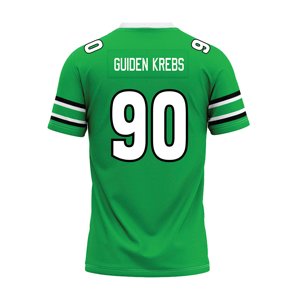 Marshall - NCAA Football : Samuel Guiden Krebs - Green Premium Football Jersey-1