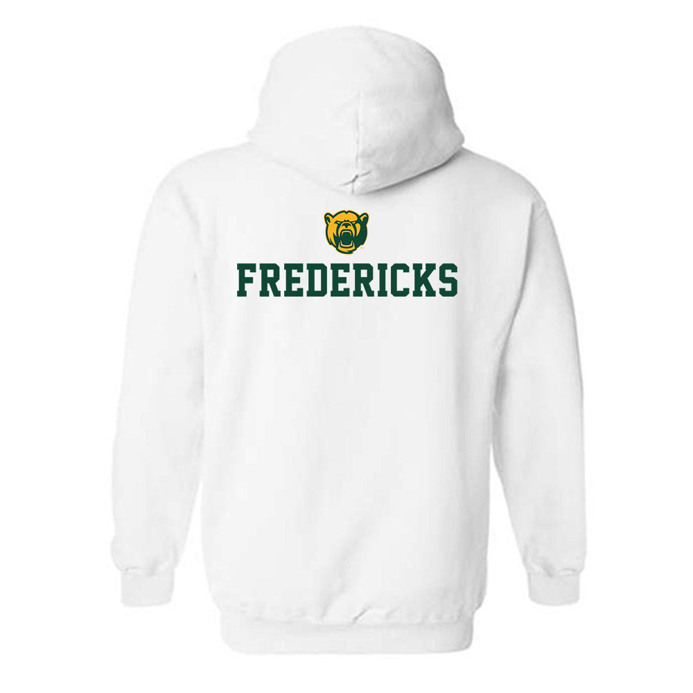 Baylor - NCAA Acrobatics & Tumbling : Leah Fredericks - National Champions Shersey Hooded Sweatshirt-1