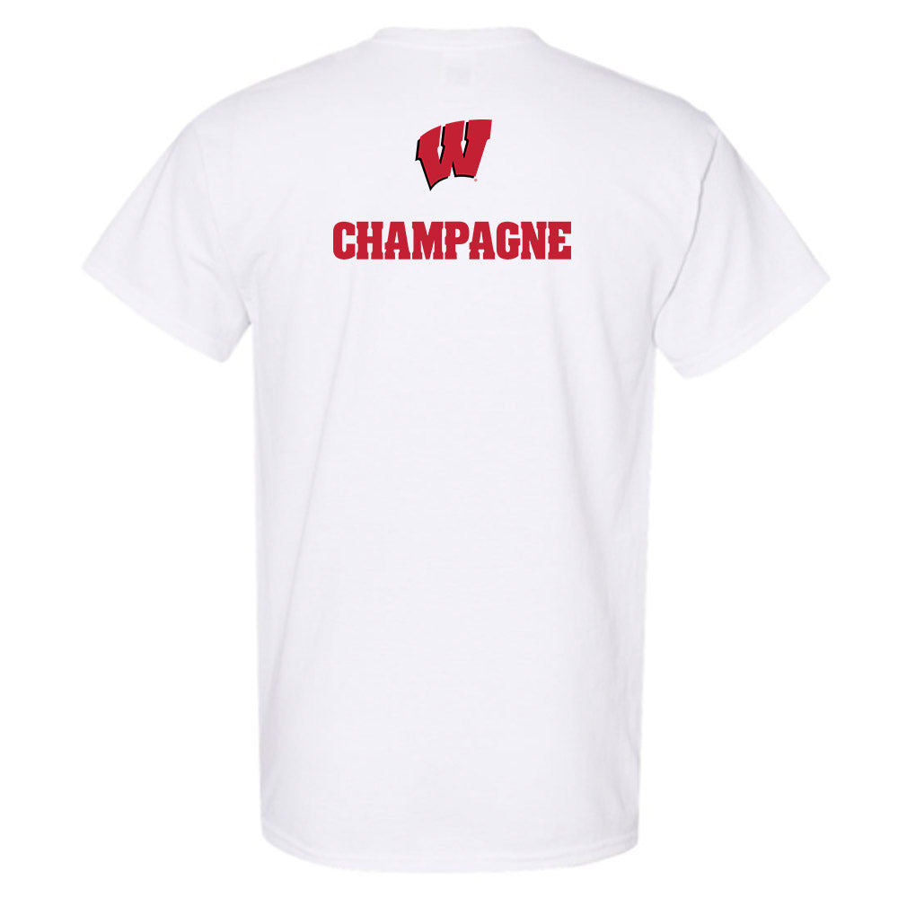 Wisconsin - NCAA Women's Rowing : Valerie Champagne - Sports Shersey T-Shirt-1