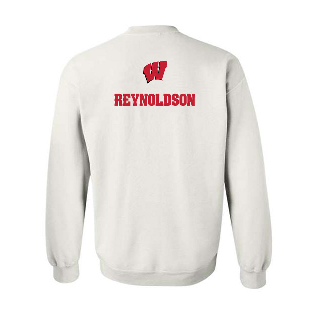 Wisconsin - NCAA Women's Tennis : Ellison Reynoldson - Sports Shersey Crewneck Sweatshirt-1
