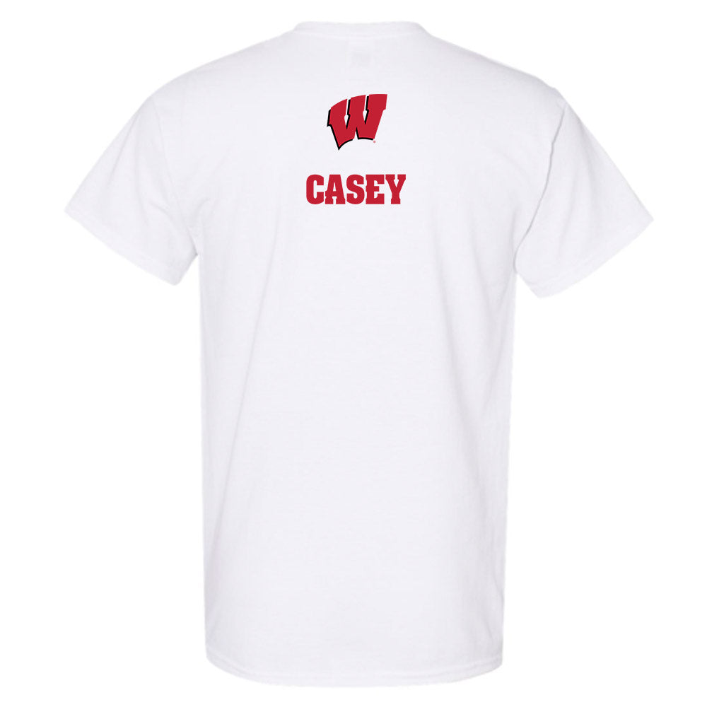 Wisconsin - NCAA Men's Track & Field : Andrew Casey - Sports Shersey T-Shirt-1