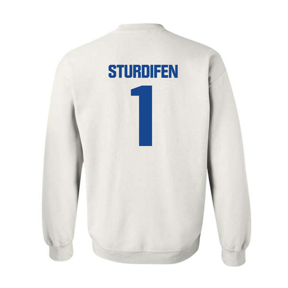 Hampton - NCAA Football : Cam Sturdifen - Classic Shersey Crewneck Sweatshirt-1