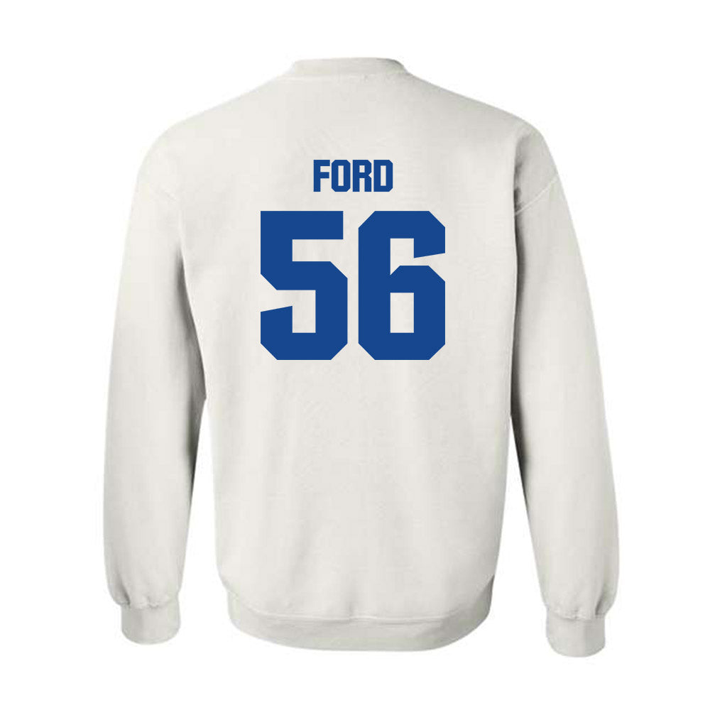 Hampton - NCAA Football : Jackson Ford - Classic Shersey Crewneck Sweatshirt-1