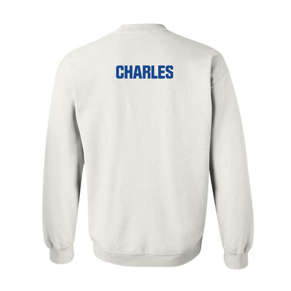 Hampton - NCAA Women's Track & Field : Brianna Charles - Classic Shersey Crewneck Sweatshirt-1