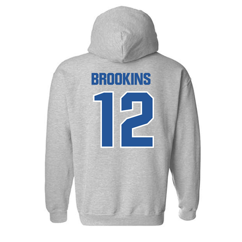 Hampton - NCAA Football : Xavier Brookins - Classic Shersey Hooded Sweatshirt-1