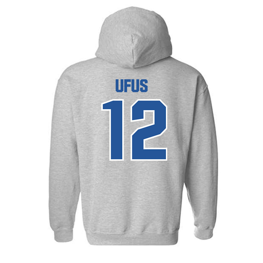Hampton - NCAA Football : Daniel Ufus - Classic Shersey Hooded Sweatshirt-1