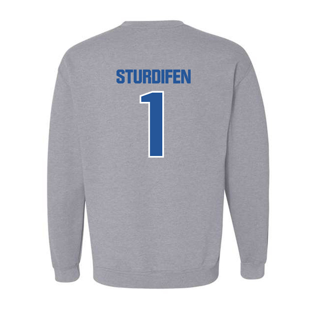 Hampton - NCAA Football : Cam Sturdifen - Classic Shersey Crewneck Sweatshirt-1
