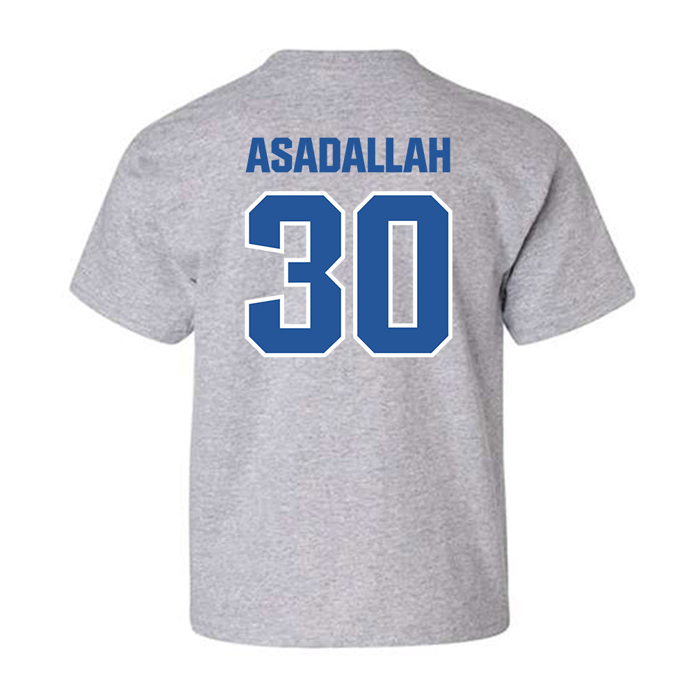 Hampton - NCAA Men's Basketball : Hamza Asadallah - Classic Shersey Youth T-Shirt-1