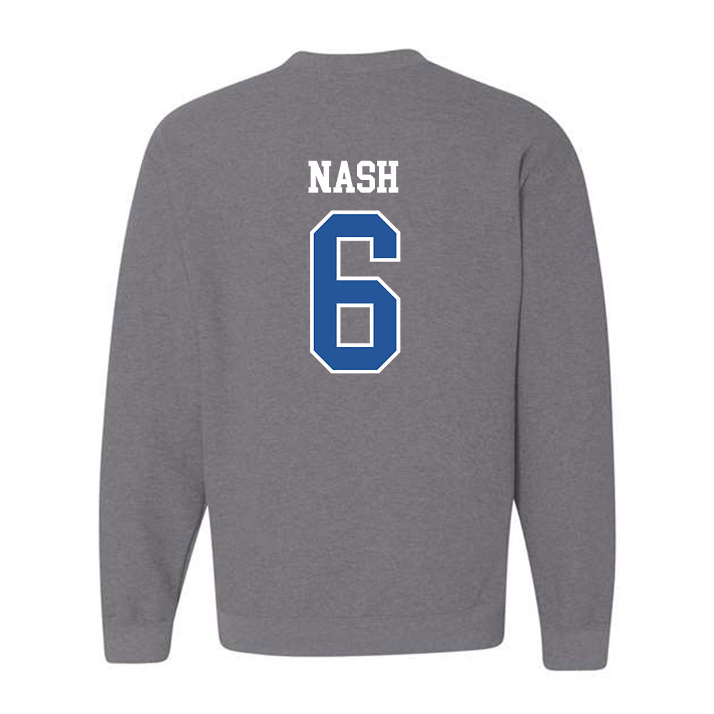 Hampton - NCAA Football : Marcellus Nash - Classic Shersey Crewneck Sweatshirt-1