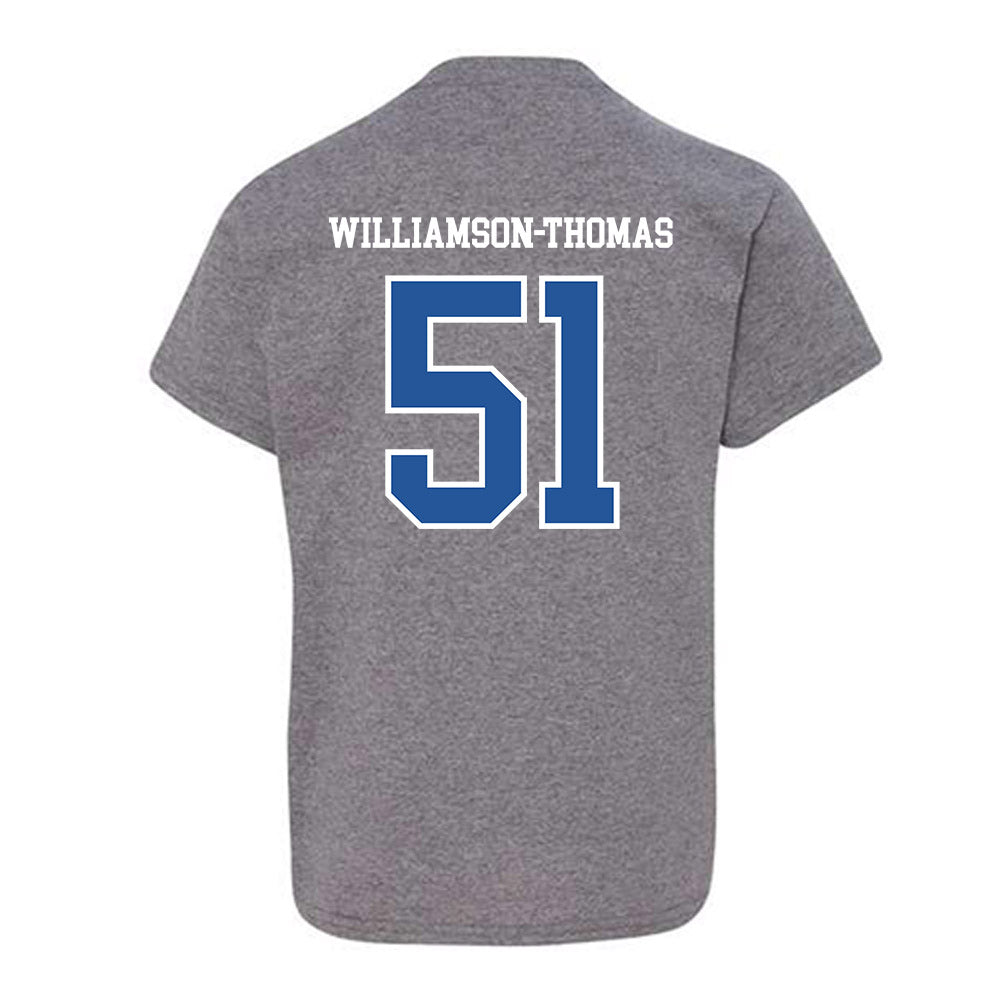 Hampton - NCAA Football : Jalen Williamson-Thomas - Classic Shersey Youth T-Shirt-1