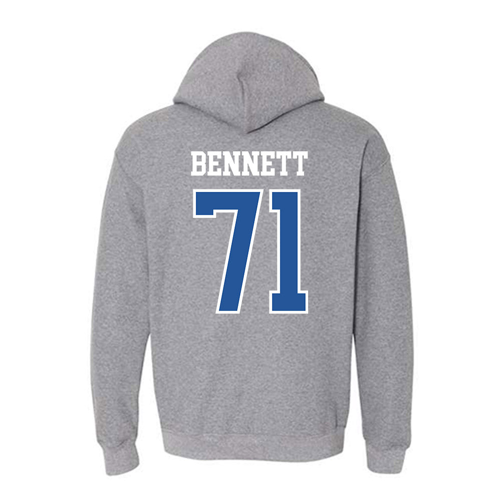 Hampton - NCAA Football : Gavin Bennett - Classic Shersey Hooded Sweatshirt-1