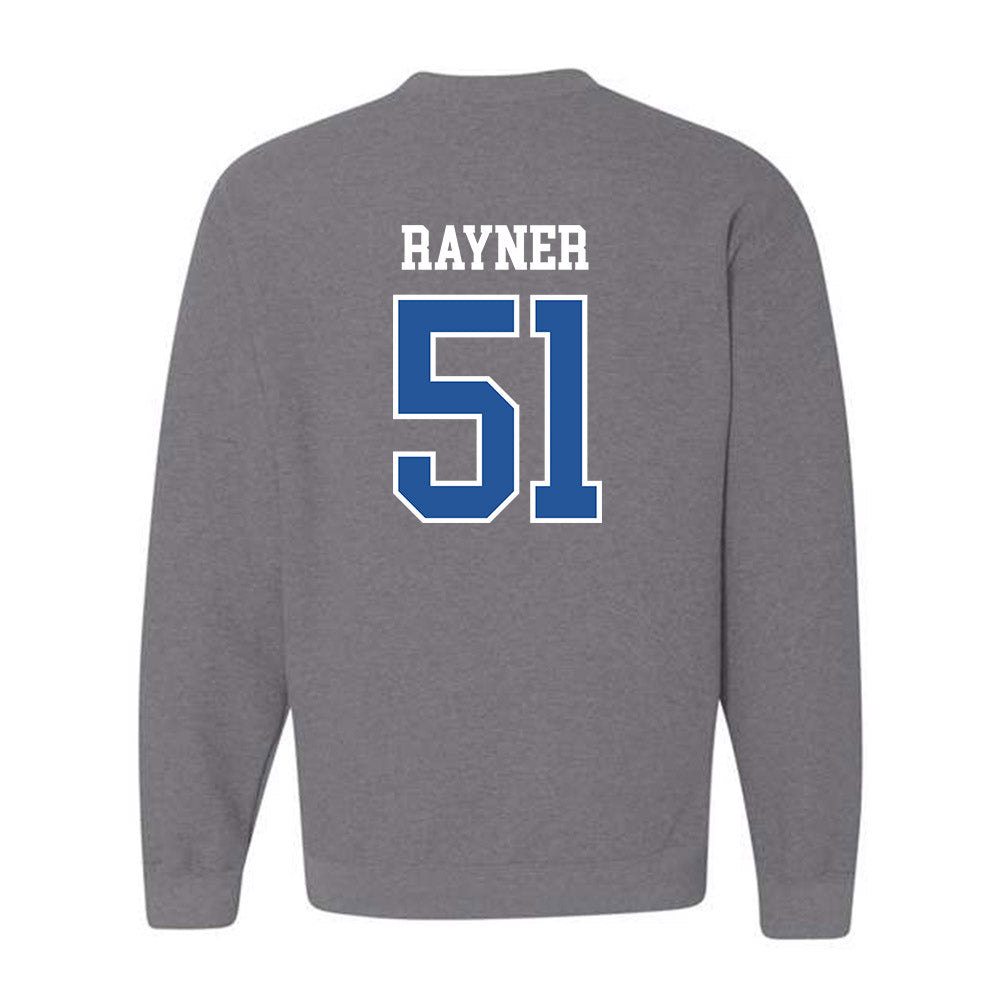 Hampton - NCAA Football : Jordan Rayner - Classic Shersey Crewneck Sweatshirt-1
