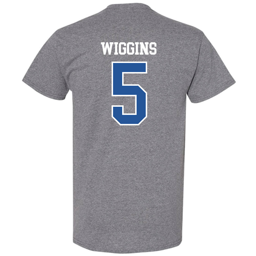 Hampton - NCAA Women's Basketball : Diamond Wiggins - Classic Shersey T-Shirt-1