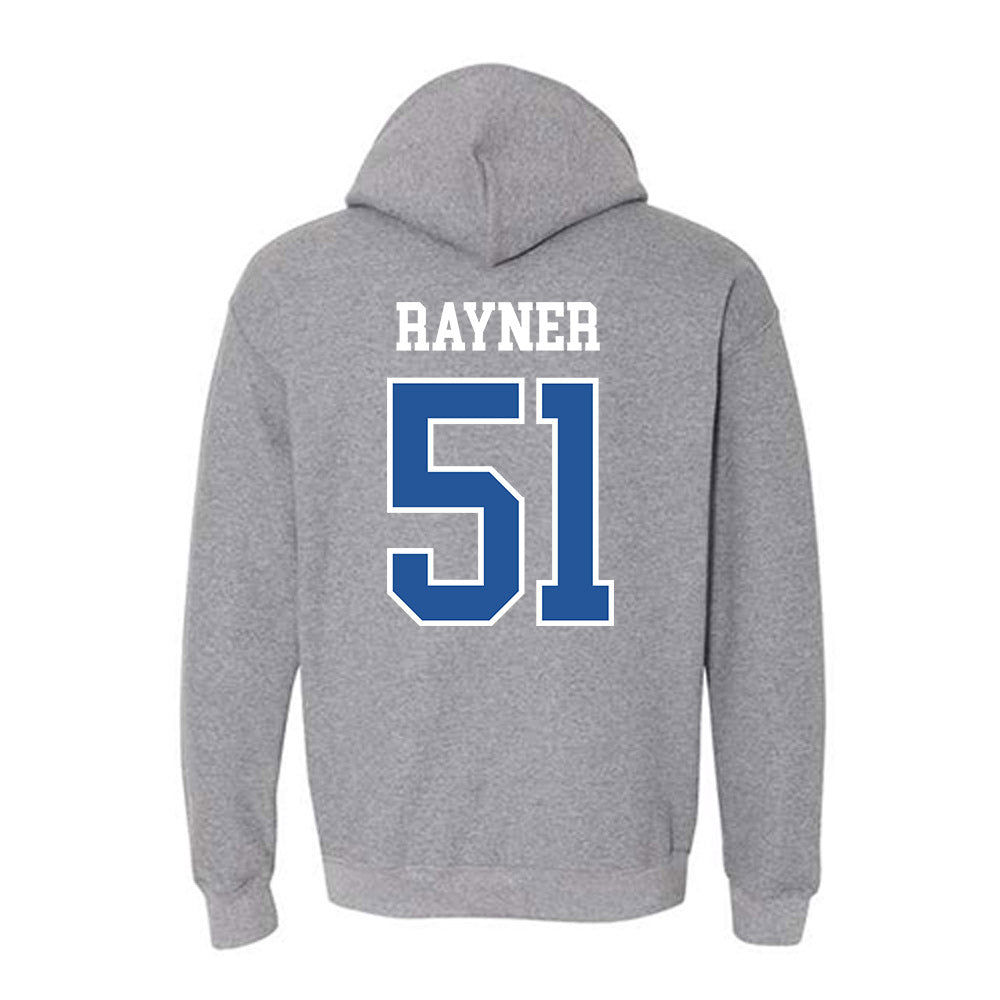 Hampton - NCAA Football : Jordan Rayner - Classic Shersey Hooded Sweatshirt-1