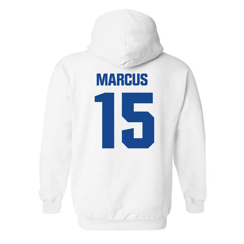 Hampton - NCAA Football : Temond Marcus - Classic Shersey Hooded Sweatshirt-1
