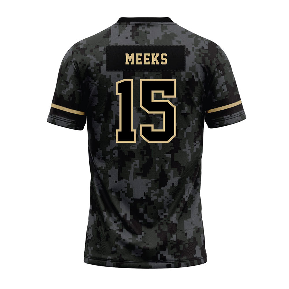 Wake Forest - NCAA Football : Antonio Meeks - Camo Premium Football Jersey-1