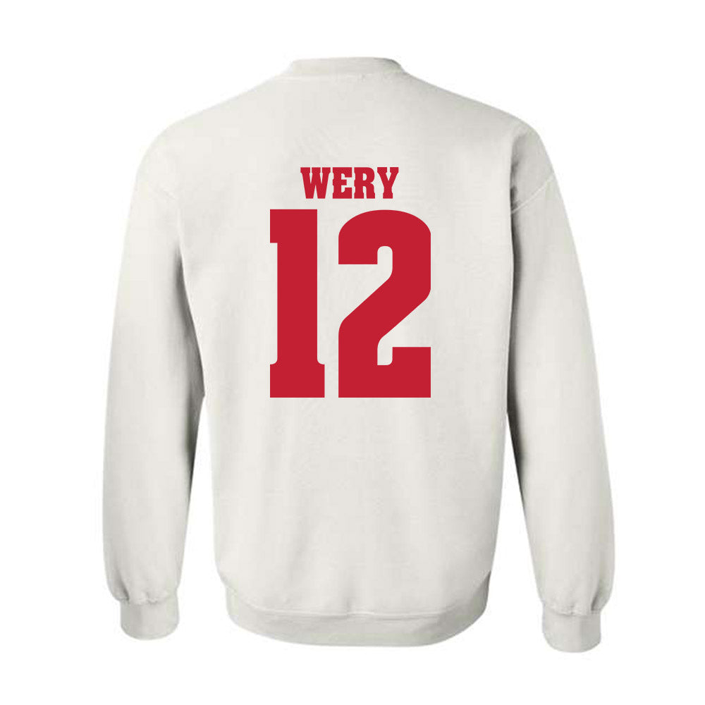 Wisconsin - NCAA Softball : Addison Wery - Classic Shersey Crewneck Sweatshirt-1