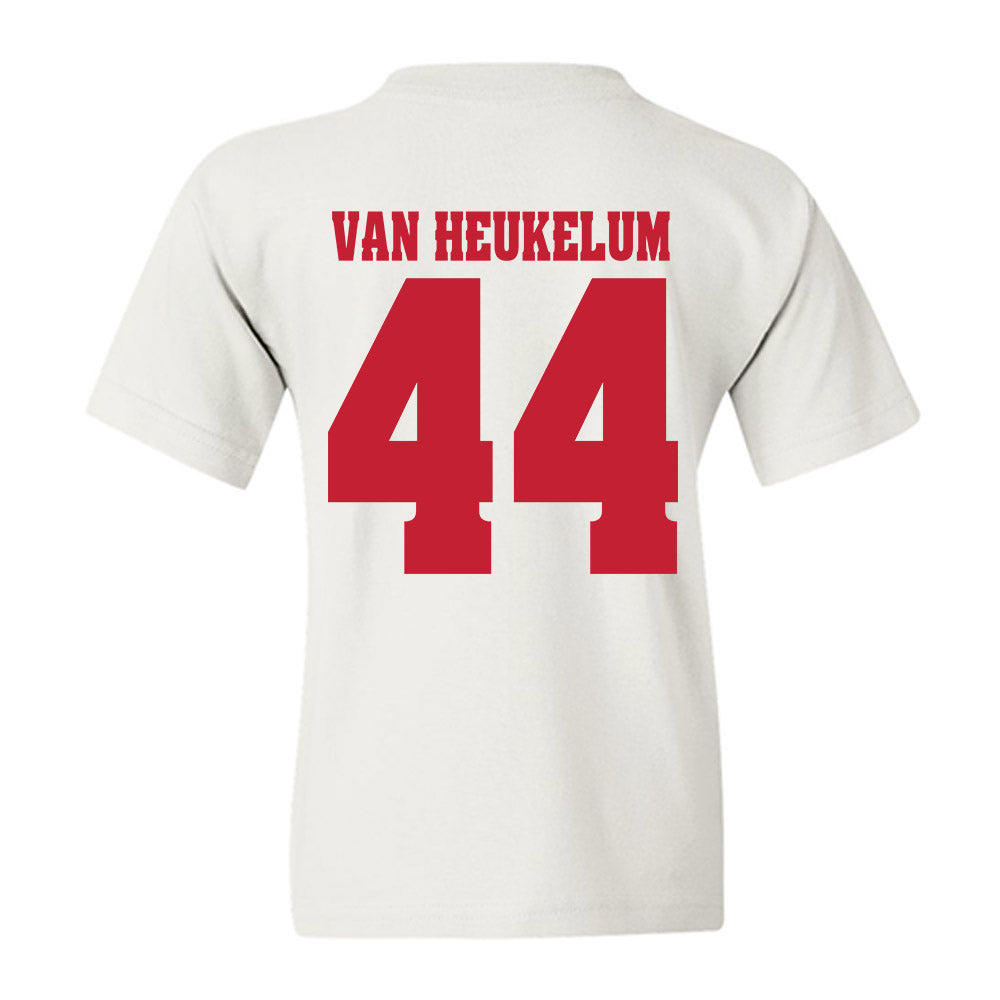 Wisconsin - NCAA Men's Soccer : Luke Van Heukelum - Classic Shersey Youth T-Shirt-1