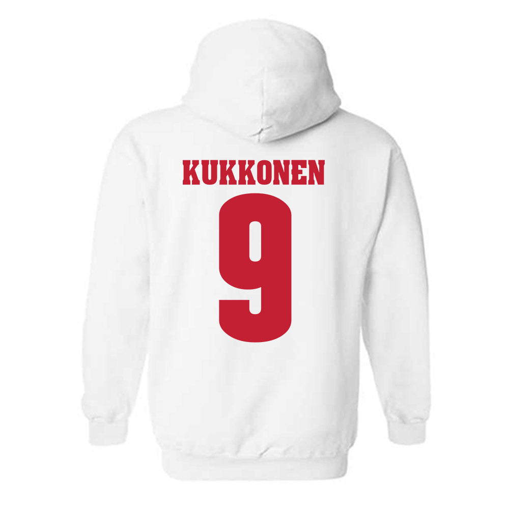 Wisconsin - NCAA Men's Ice Hockey : Kyle Kukkonen - Classic Shersey Hooded Sweatshirt-1