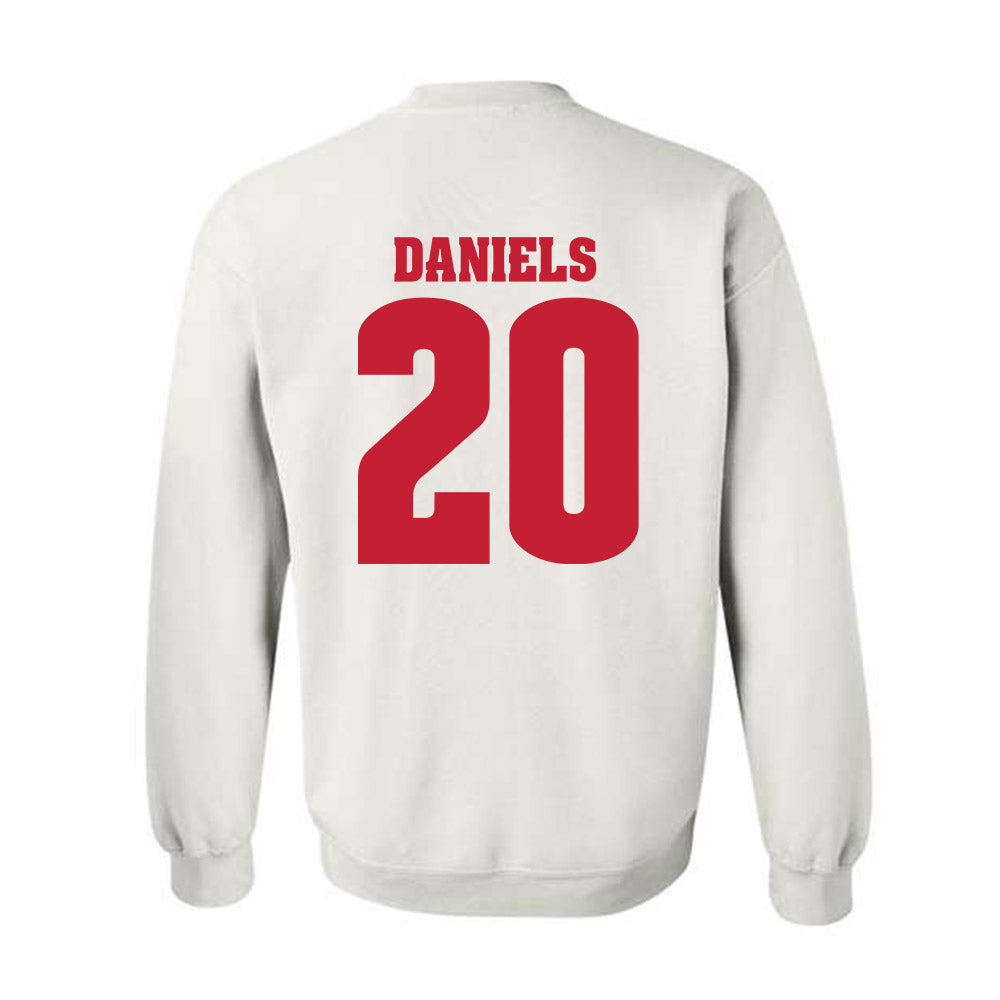 Wisconsin - NCAA Women's Basketball : Kyrah Daniels - Classic Shersey Crewneck Sweatshirt-1